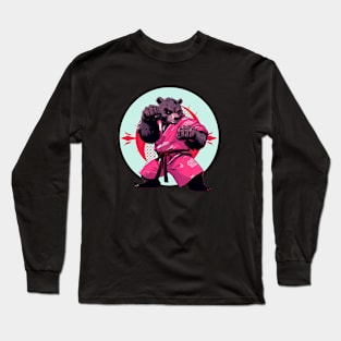 karate bear Long Sleeve T-Shirt